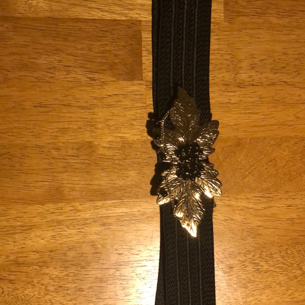 Gold Leaf Stretch Belt